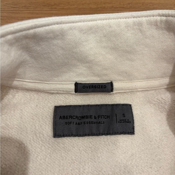 A&F Soft Essentials Snap Mockneck Sweatshirt - Picture 2 of 4